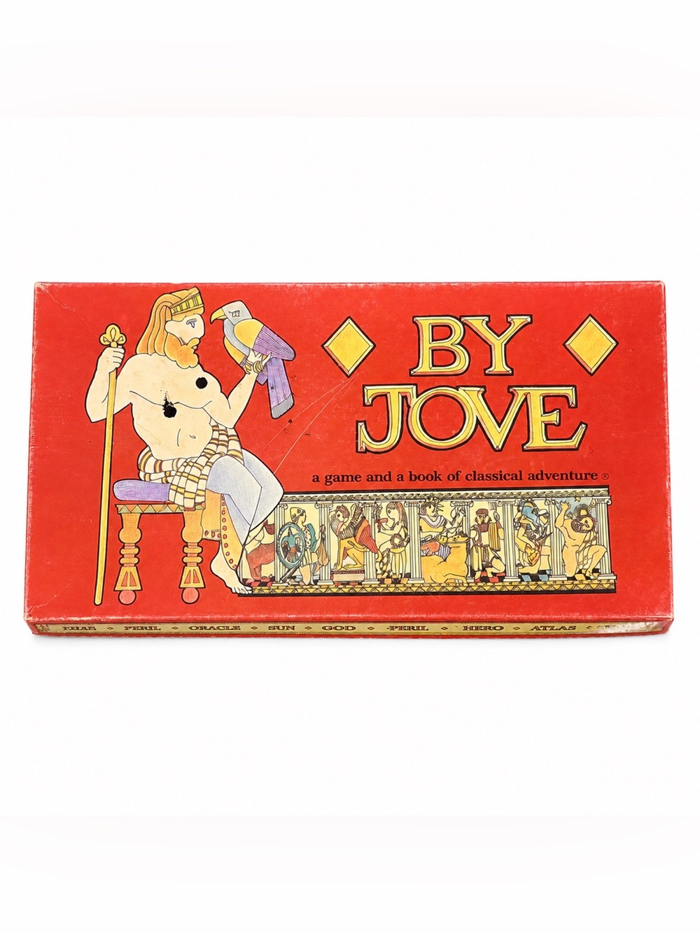 Vintage 1983 By Jove Classical Mythology Board Game Aristoplay